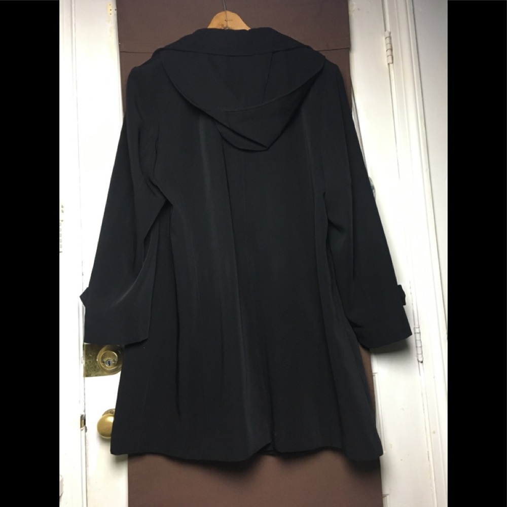 Gallery Stretch Light Spring Fall Trench Jacket - image 8